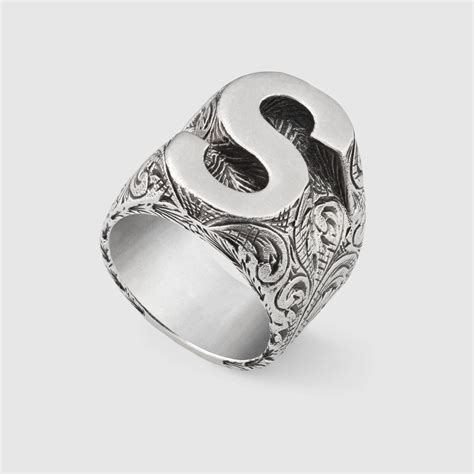 gucci ring plug|Gucci alphabet ring.